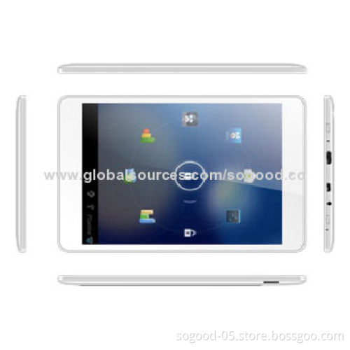 7.85" 1024*768 TN Capacitive Touch, Allwinner A23, Dual Core A7 1.5GHz